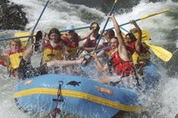 whitewater rafting on the South Fork of the American River in California