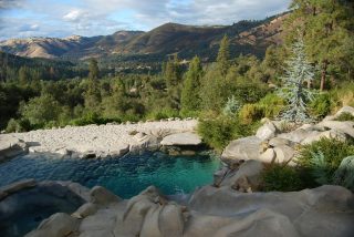 view from Bella Vista spa