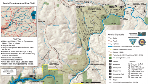 Cronan Ranch Regional Trails Park map