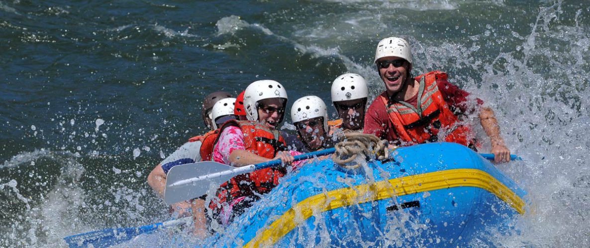 whitewater rafting on the South Fork American River