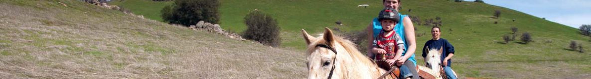 horseback riding at Cronan Ranch