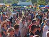 happy crowd at the American River Music Festival